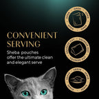 Fine Flakes in Jelly – Fish Collection – Wet Cat Food Pouches for Adult Cats – 40X85G Pack