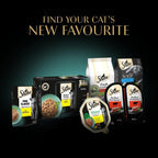 Fine Flakes in Jelly – Fish Collection – Wet Cat Food Pouches for Adult Cats – 40X85G Pack