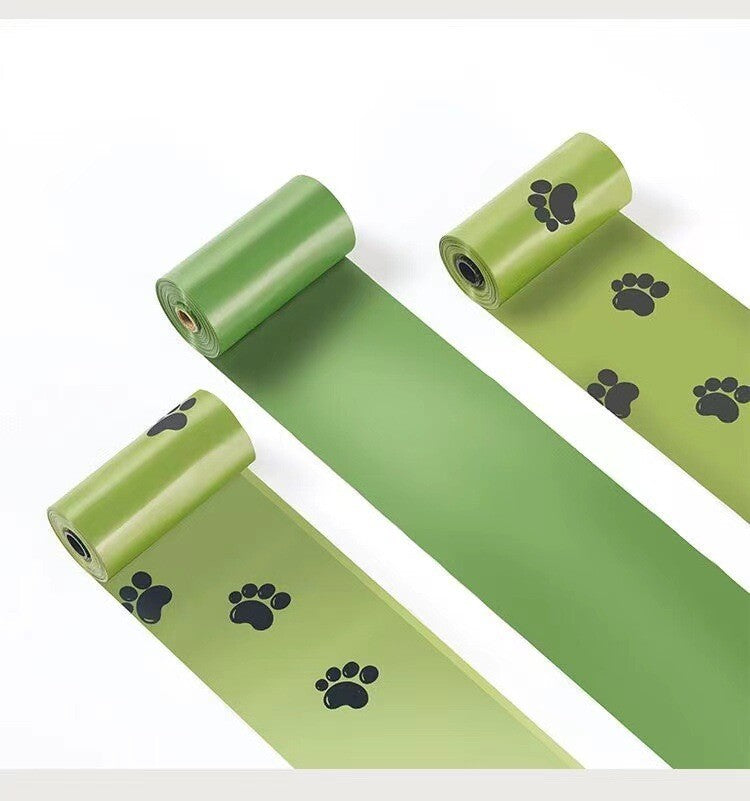 540 Dog Puppy Pets Poo Bags Degradable and Leak Proof with 1 Free Dispensers UK
